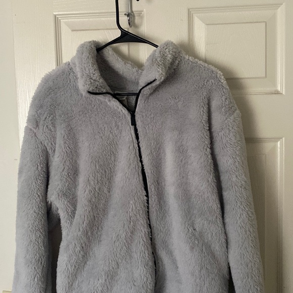 Victoria's Secret Other - Gray Victoria Secret Teddy zip up